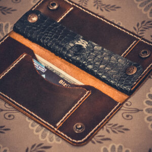 Monami Unisex Long Bi-Fold Wallet